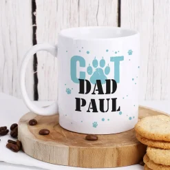 Kaffeetasse Cat Mom | Cat Dad mit Namen