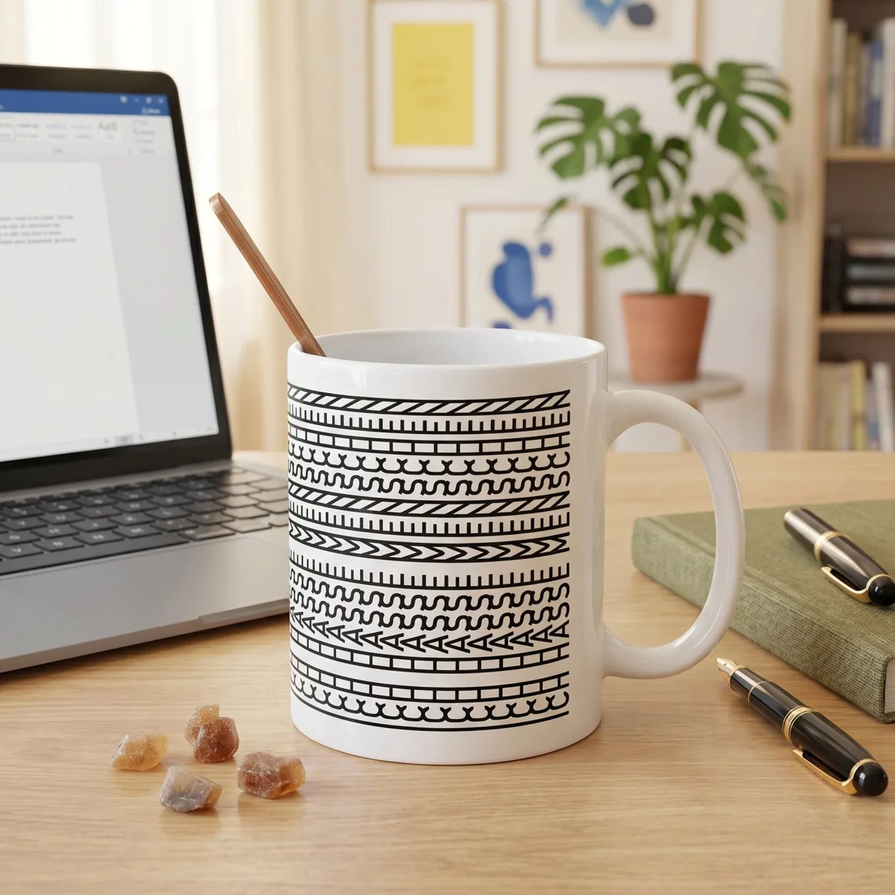 Kaffeetasse 'Ich hasse Menschen' | Tasse mit versteckter Botschaft als lustiges Geschenk