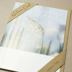 Karte - Aufrichtige Anteilnahme - Nature Card