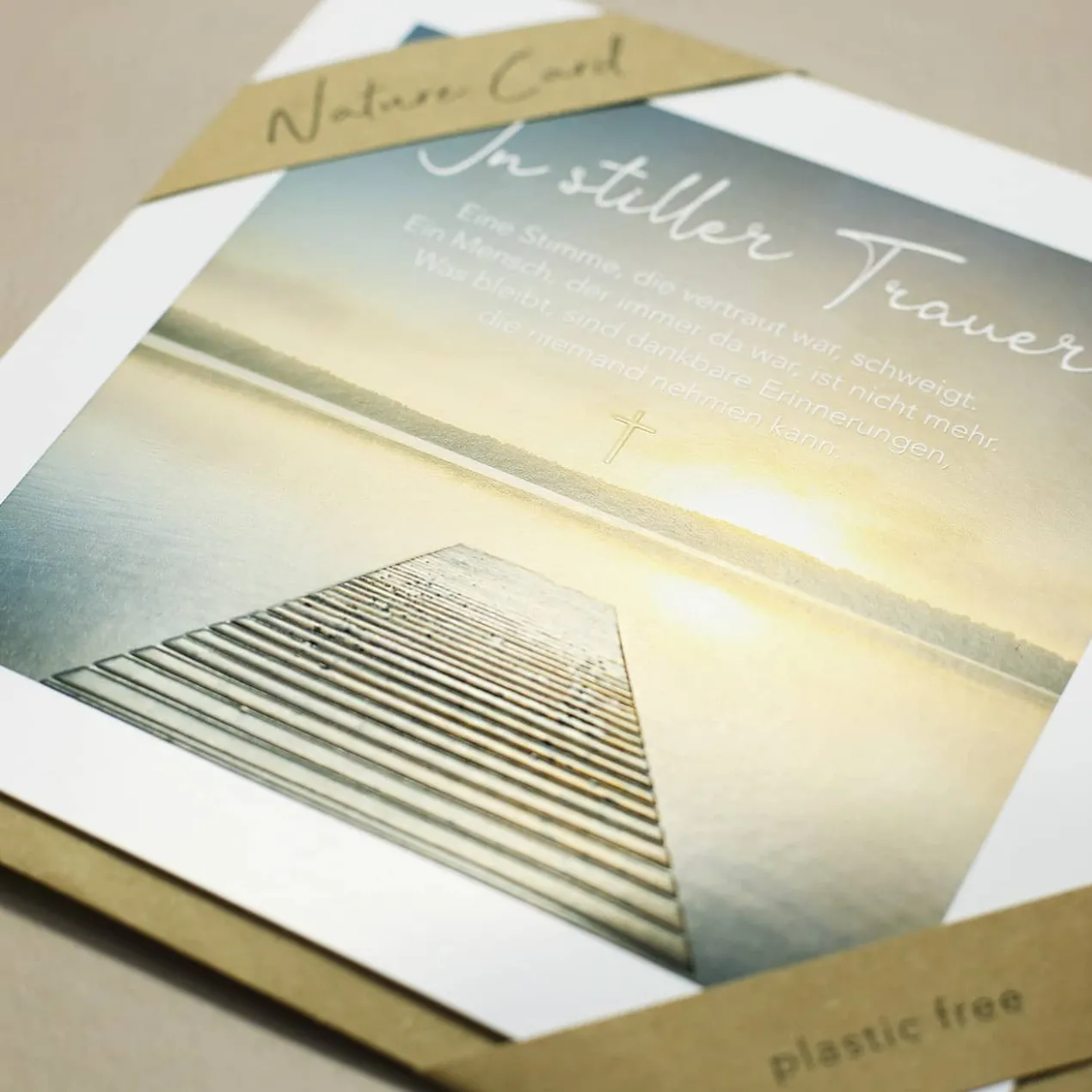Karte - In stiller Trauer - Nature Card