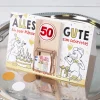 Karte mit Mausefalle zum 50. Geburtstag