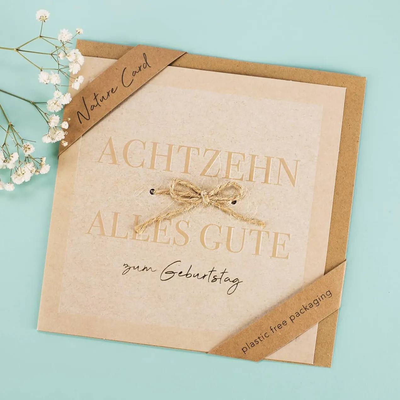 Karte zum 18. Geburtstag - Nature Card