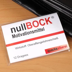 Kaugummi Motivationsmittel - nullBock