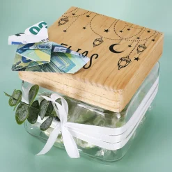 Keksdose / Vorratsglas „Orientalische Kette“ mit Wunschname für Ramadan & festliche Anlässe