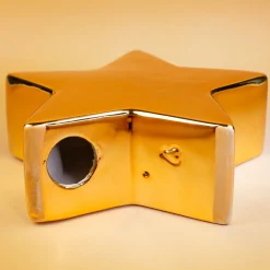 Keramikstern von Leonardo ‚Du bist Gold wert!‘ personalisiert mit Name | 20 cm | Für besondere Menschen