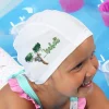 Kinderbadekappe mit Koala-Motiv und Name bedruckt