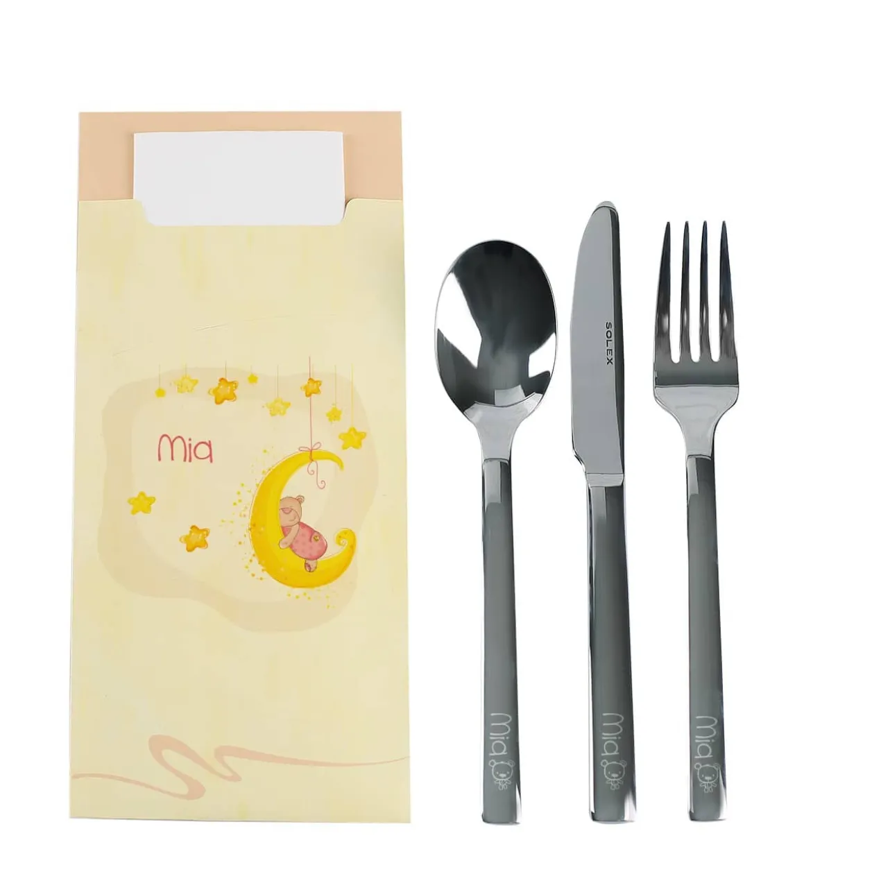 Kinderbesteck mit Namen für Mädchen