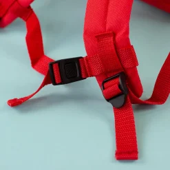 Kindergarten Rucksack in rot mit Gans Motiv & Name personalisiert | Geschenk für Mädchen zum Geburtstag