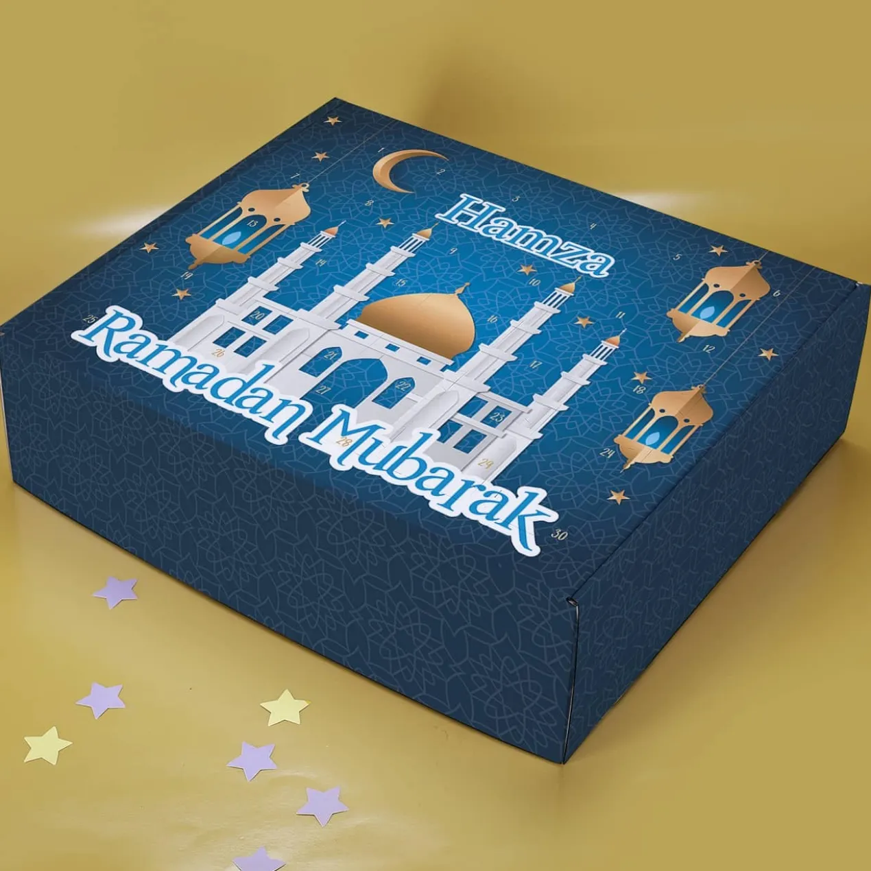 Kinder Ramadan Kalender zum selbst Befüllen