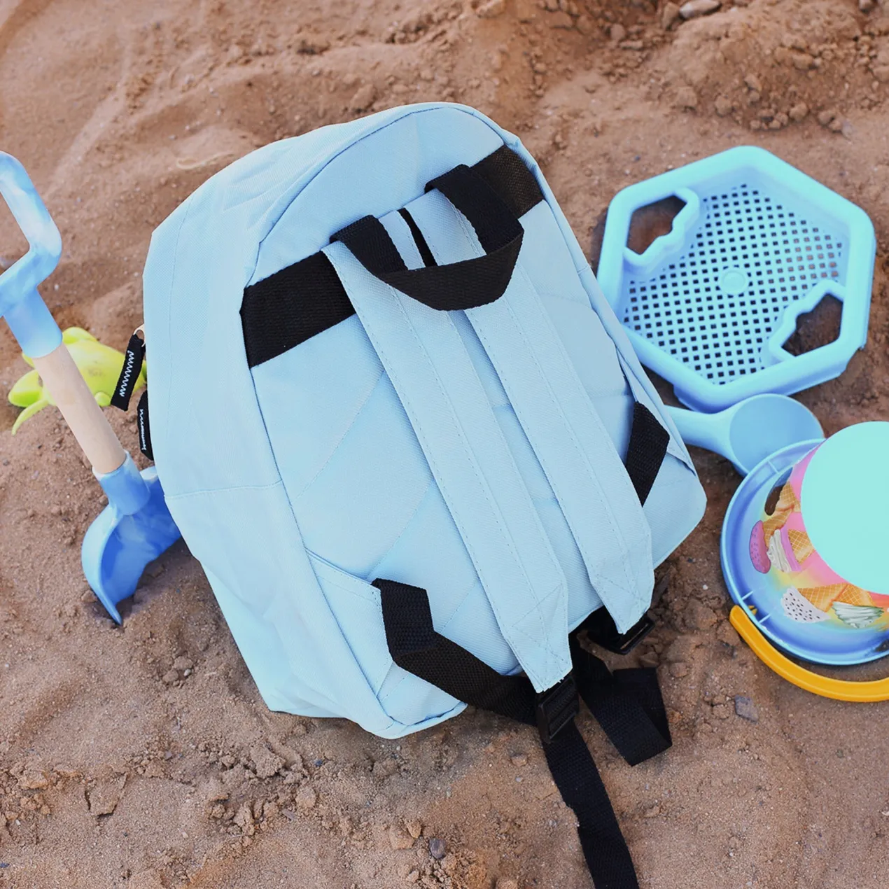 Kinderrucksack mit Polizeiauto-Motiv und Namen personalisierbar für Jungen