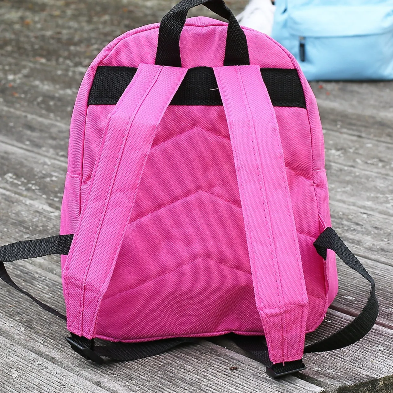 Kinderrucksack mit Tiermotiven in Rosa/Pink für Mädchen | Modell: Bauernhof