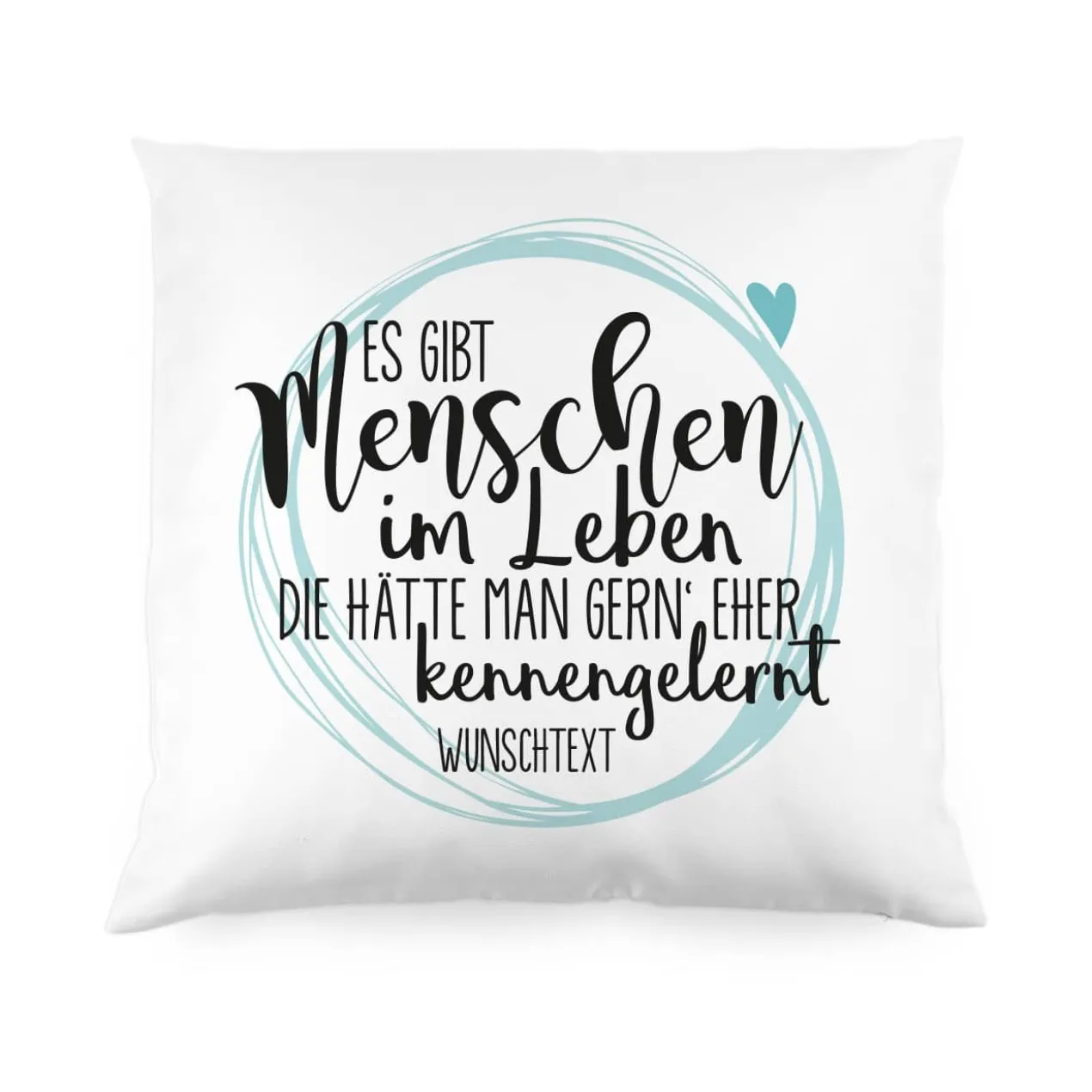 Kissen für besondere Menschen mit Ihrem Wunschtext