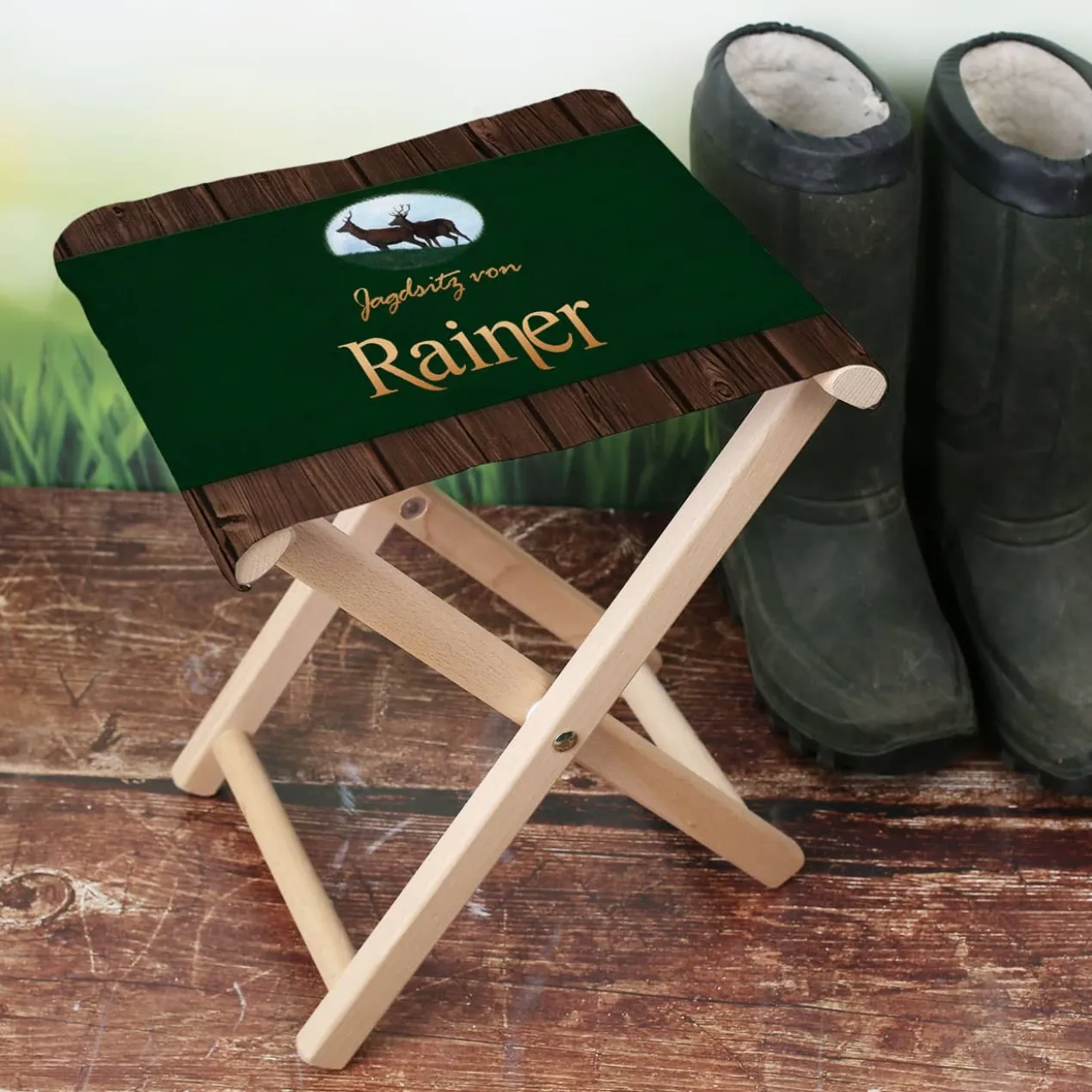 Klapphocker für Jäger - Jagdsitz von...