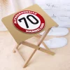 Klapphocker 70. Geburtstag Altersruhesitz