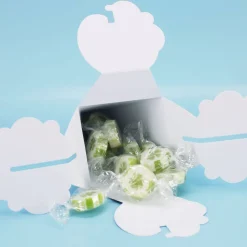 Kleine Dino Schultüte mit 10 Bonbons gefüllt