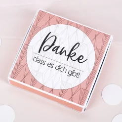 Kleine Geschenkbox aus Papier in verschiedenen Designs für Geld oder Gutscheine