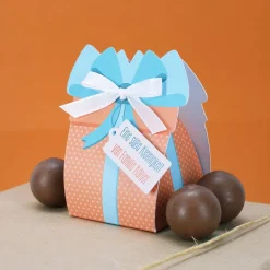 Kleine Geschenkschachtel mit 3 Lindorkugeln zum Geburtstag