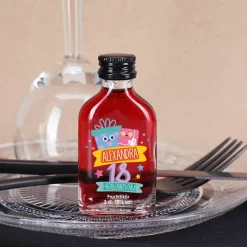 Kleine personalisierte Liköre zum Geburtstag