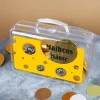 Kleiner Geldkoffer Mäuse mit Namensaufdruck