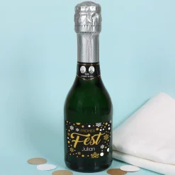 Kleiner Sekt zu Weihnachten mit Wunschname | Geldermann Flaschengärung
