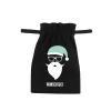 Kleiner Stoffsack mit coolem Weihnachtsmann