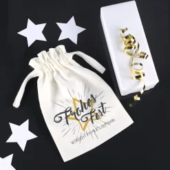 Kleines Geschenksäckchen "Frohes Fest" mit Ihrem Wunschtext