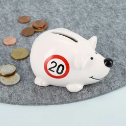 Kleine Spar - Maus zum 20. Geburtstag