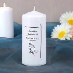 Kleine Trauerkerze - In stillem Gedenken an