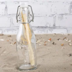 Kleine Weihnachtspost aus der Flasche