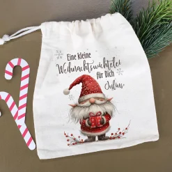 Kleine Weihnachtswichtelei - Geschenksack in 3 verschiedenen Größen