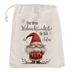 Kleine Weihnachtswichtelei - Geschenksack in 3 verschiedenen Größen