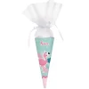 Kleine Zuckertüte mit Flamingo für Geschwister