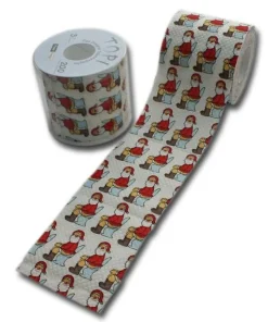 Klopapier - Weihnachtsmann beim Geschäft