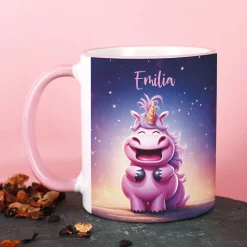 Knuddelhorn-Tasse mit Wunschname