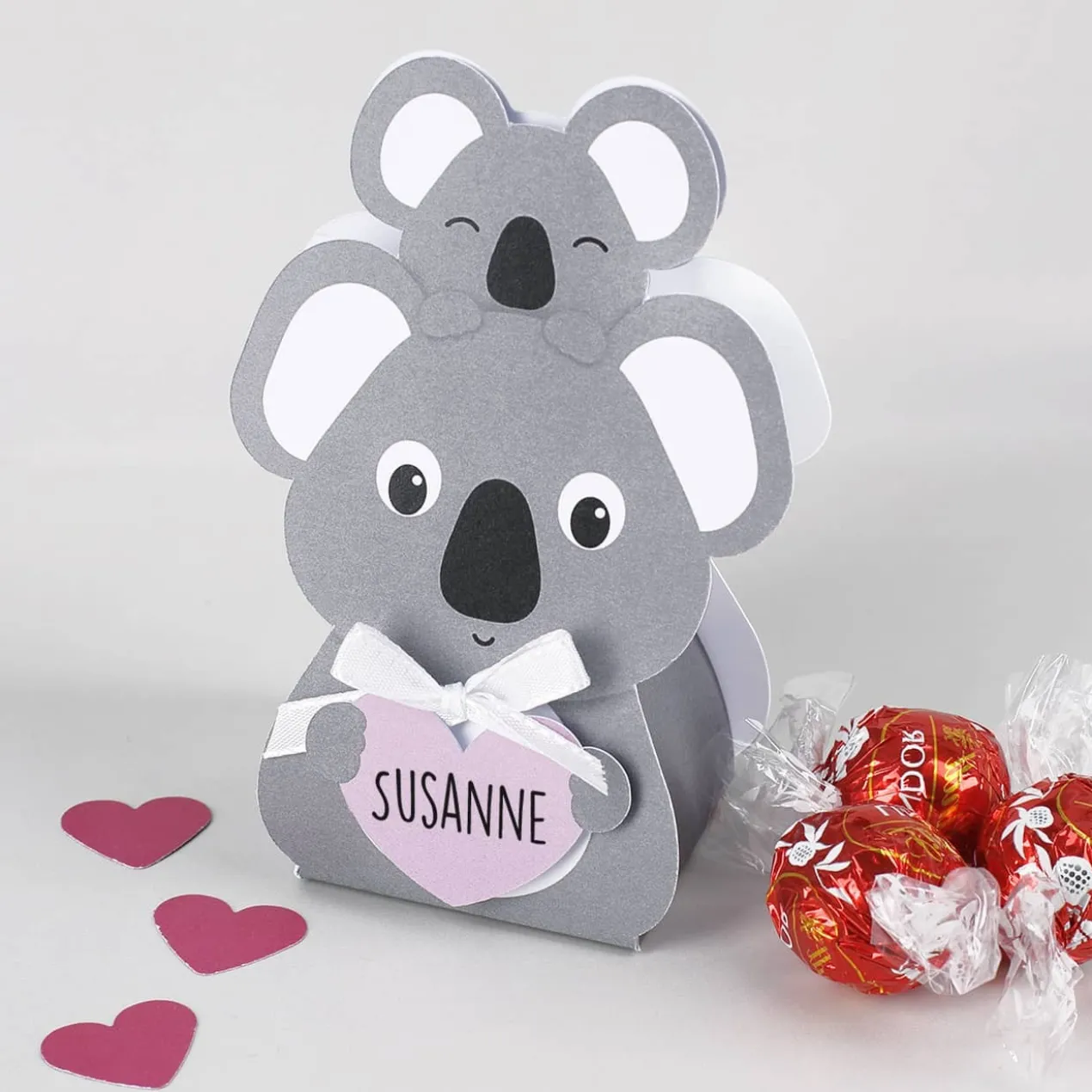 Koala mit 3 Lindorkugeln zum Mutter- und Vatertag