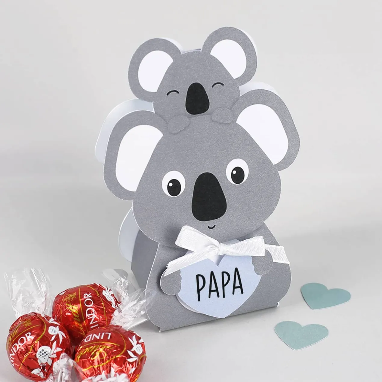 Koala mit 3 Lindorkugeln zum Mutter- und Vatertag