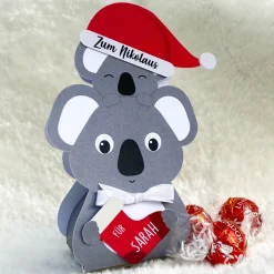 Koala mit 3 Lindorkugeln zum Nikolaus