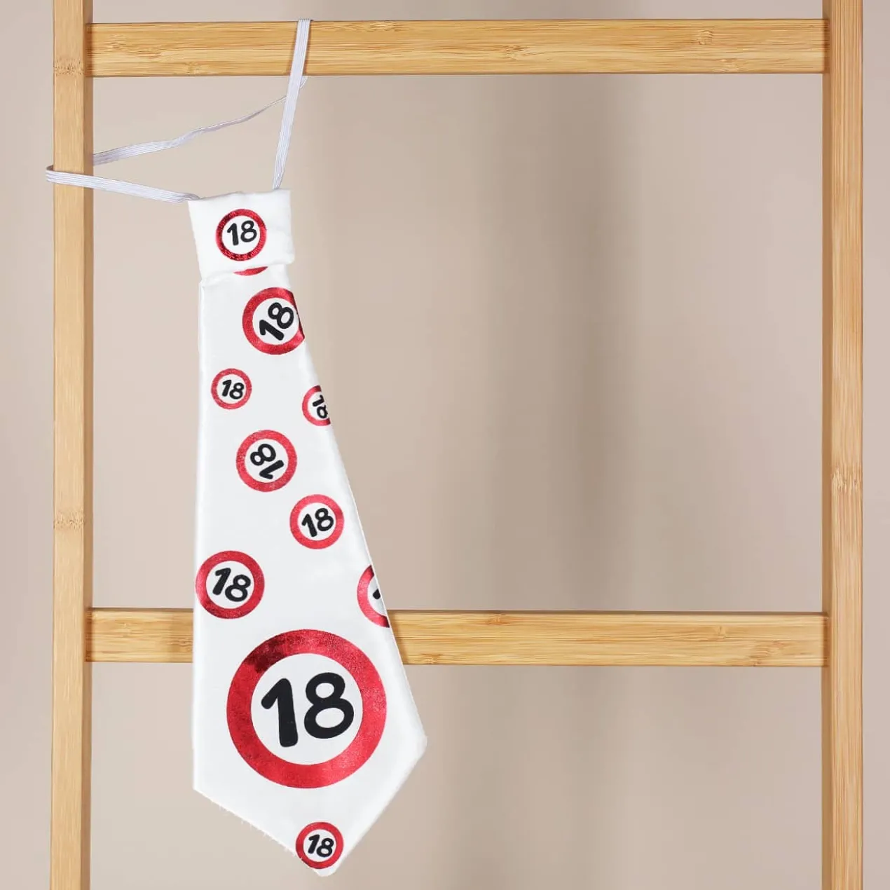 Krawatte Verkehrszeichen zum runden Geburtstag