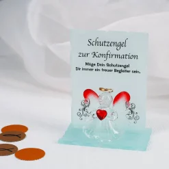 Kristall - Schutzengel zur Konfirmation