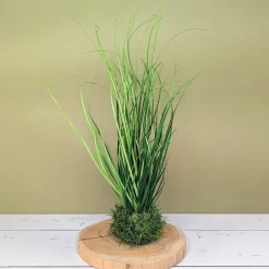Kunstgras als Dekoration | Hochwertige Kunstpflanze Gras | 28 cm