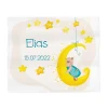 Kuschelige Babydecke mit Name und Datum
