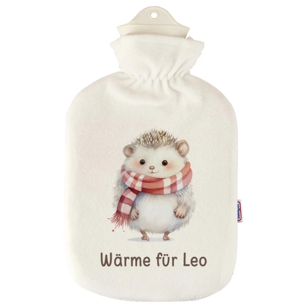 Kuschelige Wärmflasche mit 7 winterlichen Tiermotiven zur Auswahl