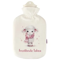 Kuschelige Wärmflasche mit 7 winterlichen Tiermotiven zur Auswahl