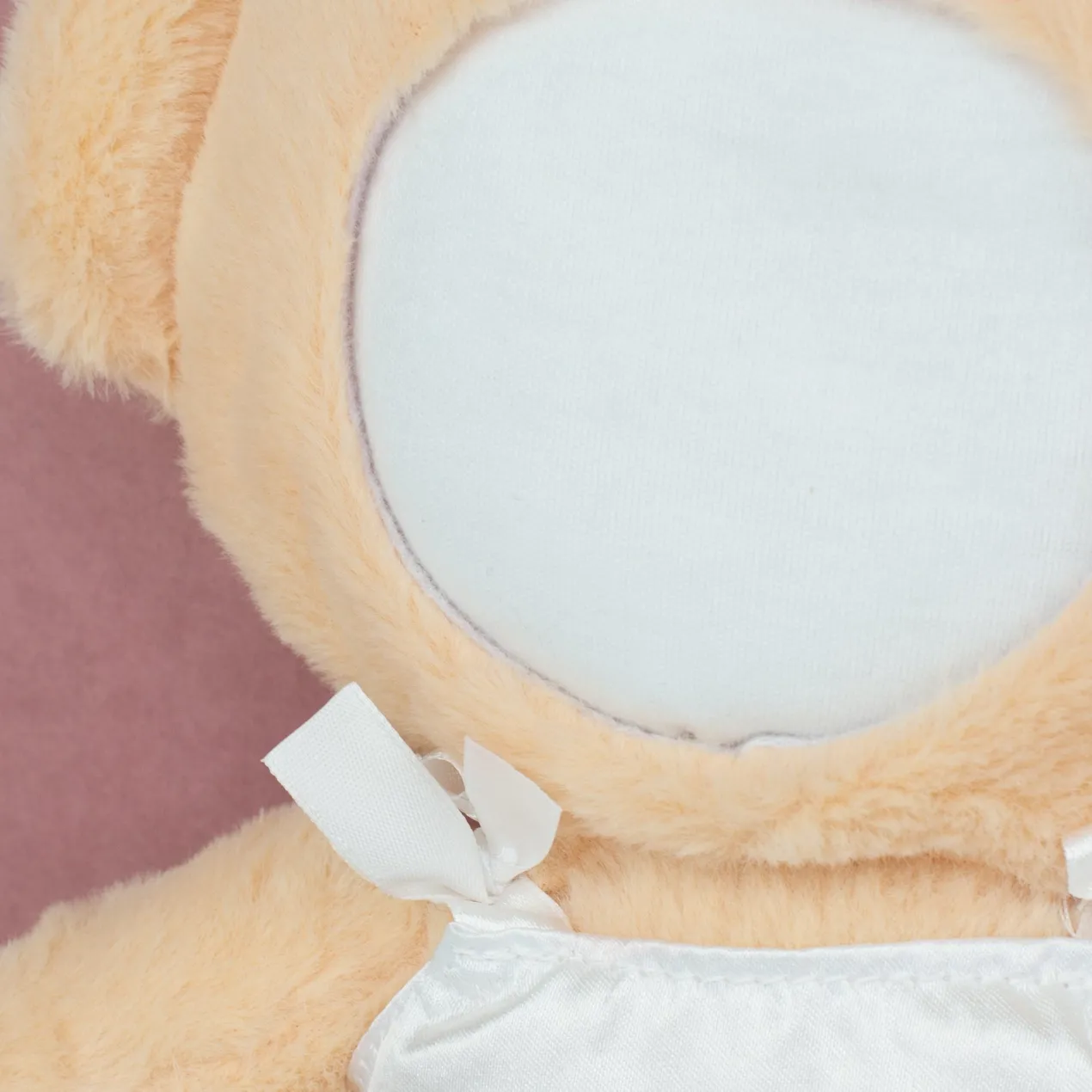 Kuscheltier Brautpaar personalisiert mit Foto Gesicht | Ehefrauen Teddy Hochzeitsgeschenk