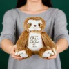 Kuscheltier Faultier mit Name personalisiert | Mit dir hänge ich am liebsten ab! Plüschtier