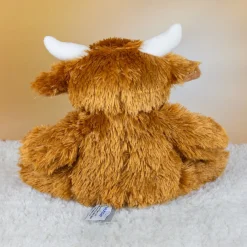 Kuscheltier Kuh mit Spruch 'Muh dich aus' & Name personalisiert | Lustiges Plüschtier-Geschenk