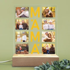 LED-Lampe für Mama mit eigenen Fotos | Motiv zum Muttertag