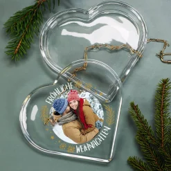 Leonardo Glasdose für Schmuck mit weihnachtlichem Fotomotiv