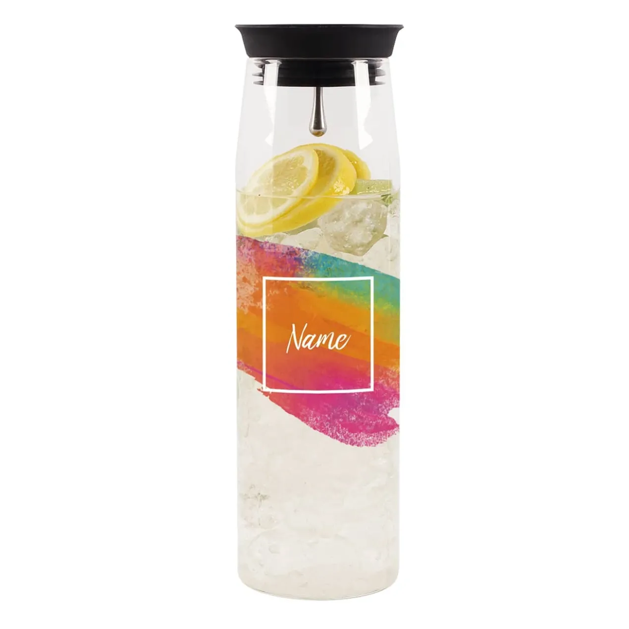 Leonardo Wasserkaraffe mit Watercolor Aufdruck und Ihrem Namen