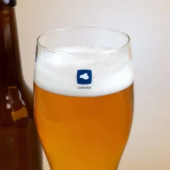 Leonardo Weizenbierglas mit Wunschnamen in zwei Größen